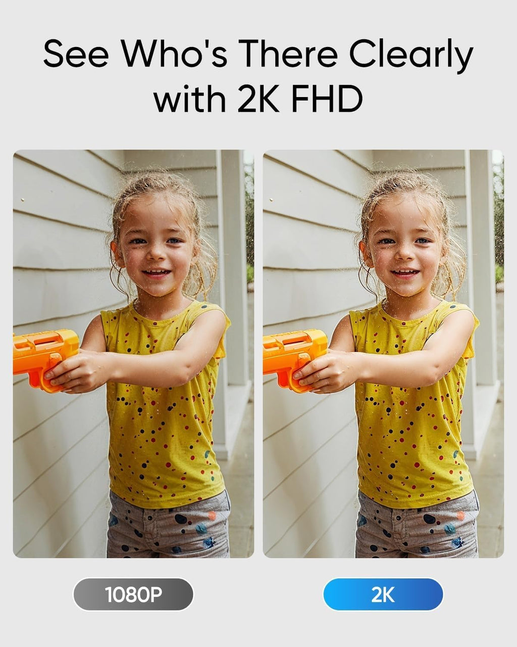 eufy Security Video Doorbell Camera C31,Extra Rechargeable Battery Pack,2K FHD,Dual Power Options,Live Video Call,24/7 Recording,Human and Motion Detection,HomeBase S380 Compatible,No Monthly Fee