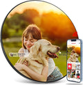 Frameo Digital Picture Frame – 10.1" Smart Mirror Touchscreen Display Anti-Fog, WiFi Digital Mirror Share Photos & Videos via App, Wall/Tabletop Mount 32GB Frame for Home Decor & Gifts
