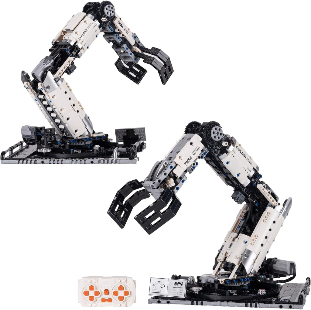 Technical Robot Arm Building Kit,STEM Toys for Ages 8-13,Birthday, Holiday Sets,Remote Control Mechanical Hand,Sets for Boys 8-14,Mechanical Engineering Set(784PCS)