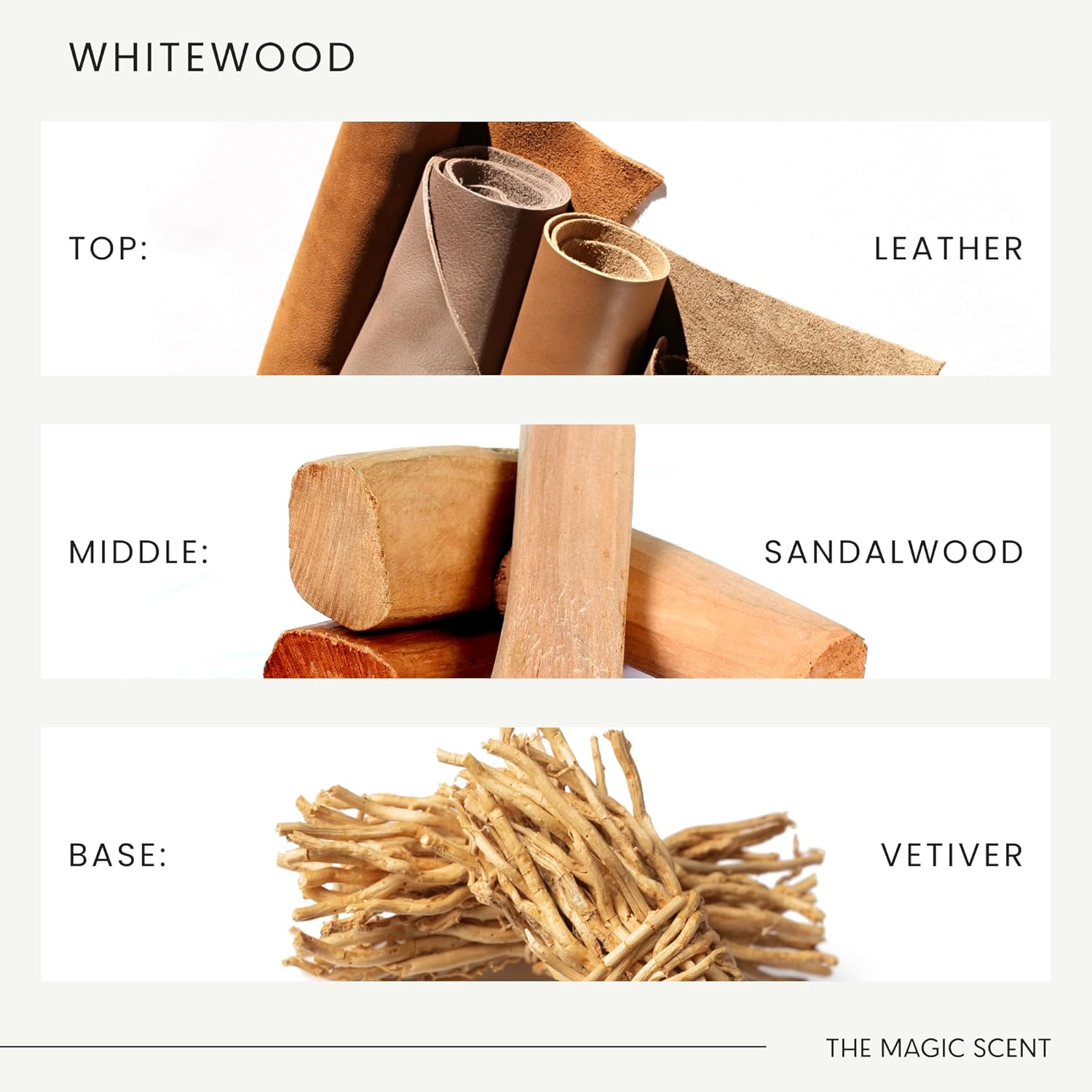 The Magic Scent Whitewood Diffuser Oil - Hotel & Home Luxury Scents Inspired by 1 Hotel Miami Beach, Compare to My Way Diffuser Oil Scents for Home, Designed for Use in All Diffusers - 4 fl oz, 120 mL