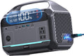 DaranEner Portable Power Station 600W, 288Wh LiFePO4 Battery Backup Power w/2×600W AC Outlets (1200W Surge), 2.2H Fast Charging, Solar Generator for Outdoor Camping/RVs/Home Emergency (Solar Optional)