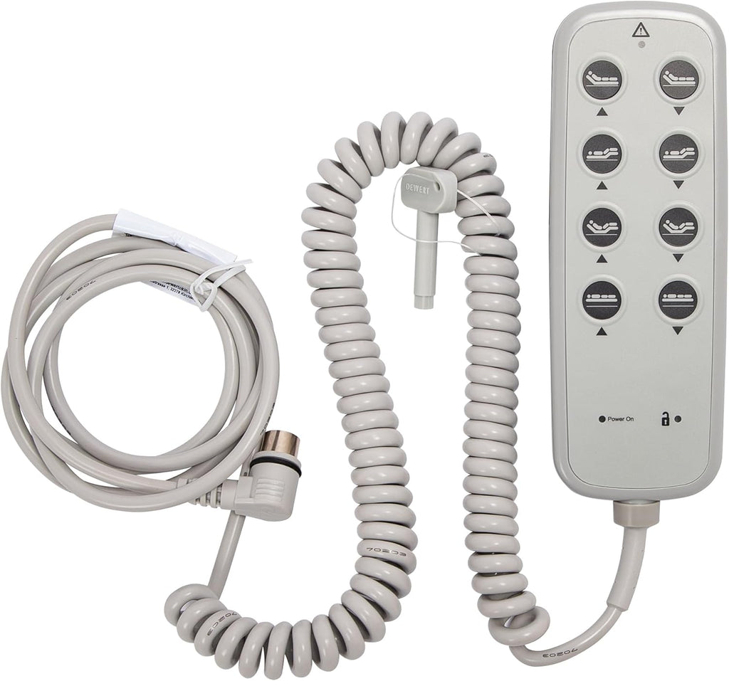 Okin Dewert 81794 IPROXX2 Handset Remote Hand Control Replacement for Hospital Bed Electric Adjustable Beds with 13 pin Connection