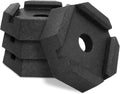 SnapPad Mini Square 5 (Pack of 4) | Four-Point RV Leveling System, 5.5" Square to 5.75" Round Jack Feet | 79% Additional Surface Area, 2.6 lbs. Per Pad & 8.15" Total Width | Must-Have RV Accessories