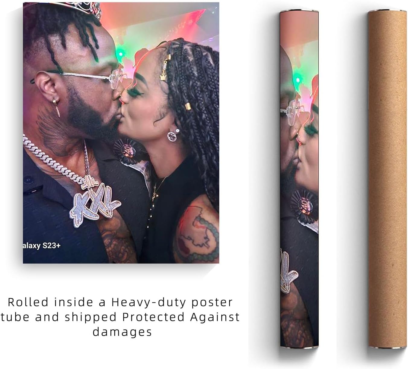 YXIMOX Custom Canvas Prints with Your Photos, Personalized Wall Art, Home Decor,Custom Canvas Print, Made in USA(15"x24", Unframed)