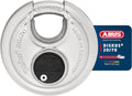 ABUS 20/70 Heavy Duty Diskus Storage Padlock with 2 Keys for Storage, Outdoor, Commercial, 2.75in (70mm) Wide, Keyed Alike 323614