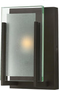 Hinkley Latitude Collection One Light 60W G9 Bathroom Vanity Fixture, Oil Rubbed Bronze