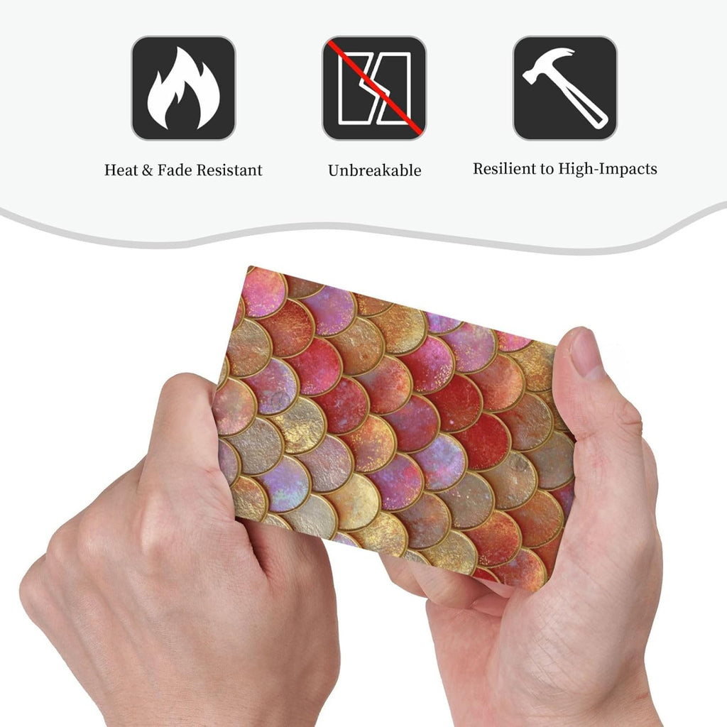 Mermaid Glitter Scale Rainbow Gold Fish Scales Light Switch Cover Plate 1 Gang No Device Blank Electrical Wall Plates Faceplate Decorative Switch Plate for Bed Room Home Decor
