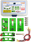 EUDAX Physics Science Lab Learning Circuit kit,Electricity Experiment Set,Building Circuits for Student Junior Senior High School Students (Basic kit)