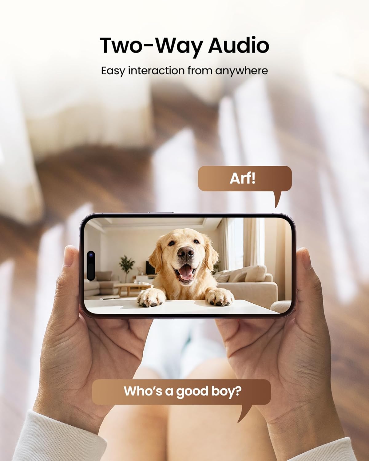 ZOSI 4K Indoor Security Camera, C518 WiFi Pan/Tilt Pet/Dog/Baby Plug-in IP Camera, Auto Tracking, AI Human/Face/Pet Detection, 360° View, Night Vision, 2-Way Audio, 5GHz/2.4GHz WiFi, 64G Memory Card