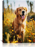 Custom Canvas Prints with Your Photos Customized Canvas Wall Art Personalized Canvas Pictures Gifts for Pet Dog Baby Family Mom Dad Men Women Couple Boyfriend Girlfriend Framed 8x12