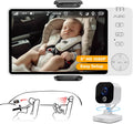 A2C Baby Car Camera, 5" 1080P HD Baby Monitor with Night Vision & VOX Mode, Rear-Facing Car Seat Monitor for Backseat & Home, 1000FT Range, USB Powered Plug & Play (No WiFi Needed)