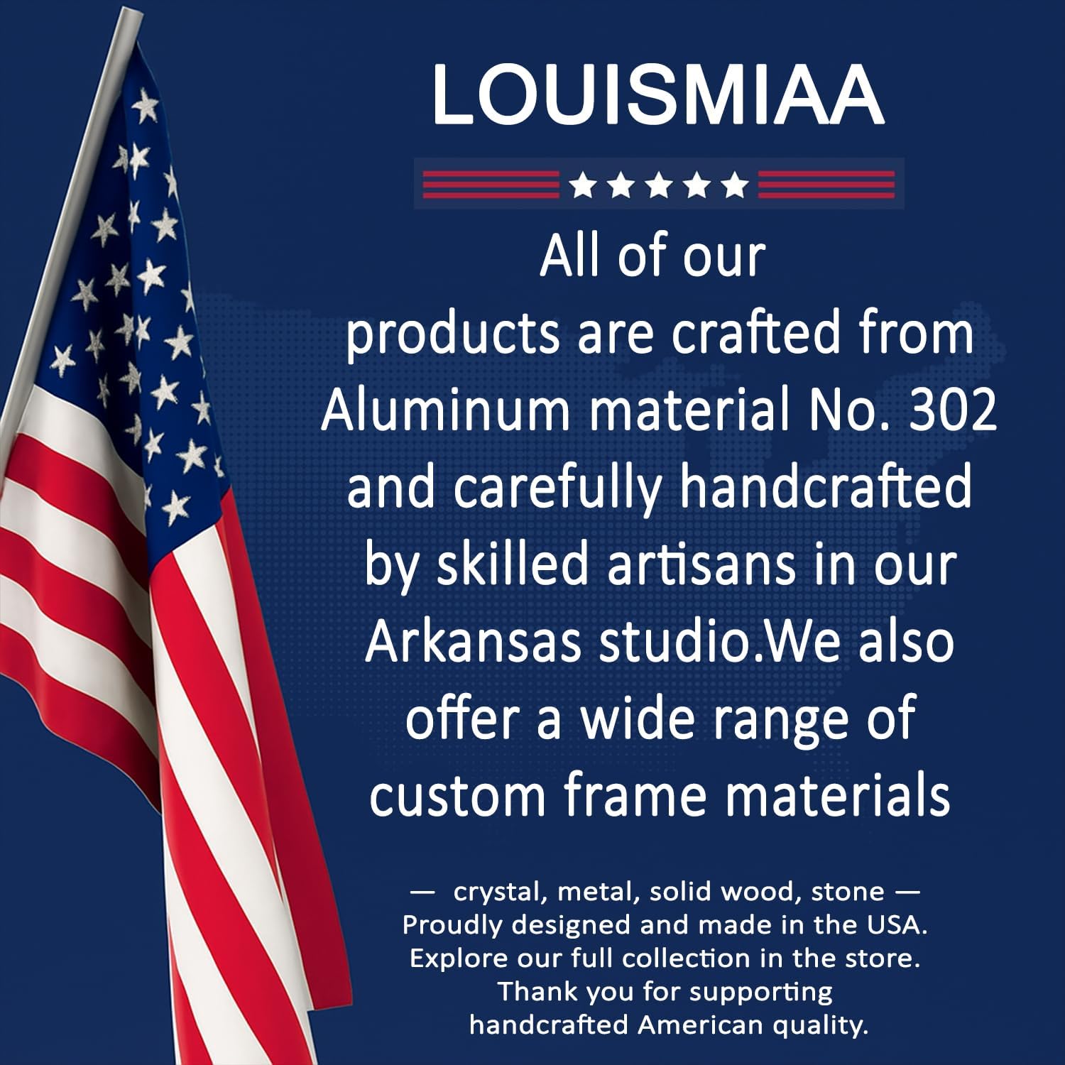 LOUISMIAA Custom Metal Photo Prints,Personalized Picture Gifts,Customized Metal Collage Photo Frame Gift for Family, Lover,Friend,Couple