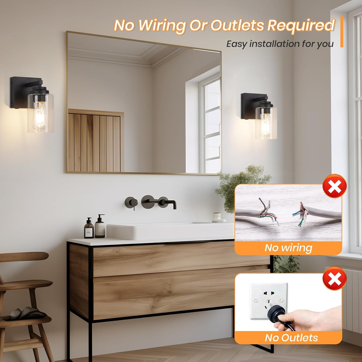 Wall Sconces,Battery Operated Wall Sconce,Dimmable Battery Operated Wall Sconce,15000mAh Endurance 200 Hours,Fast Charging,Wireless Sconces for Bedroom Living Room Hallway(1 Piece)