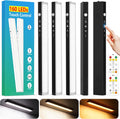 160LEDs Touch-Control Under Cabinet Lighting w/4000mAh Battery, Cordless Motion Sensor Under Counter Lights for Kitchen, Magnetic Rechargeable Closet Lights - 5Pack/Black, 2025 Fall