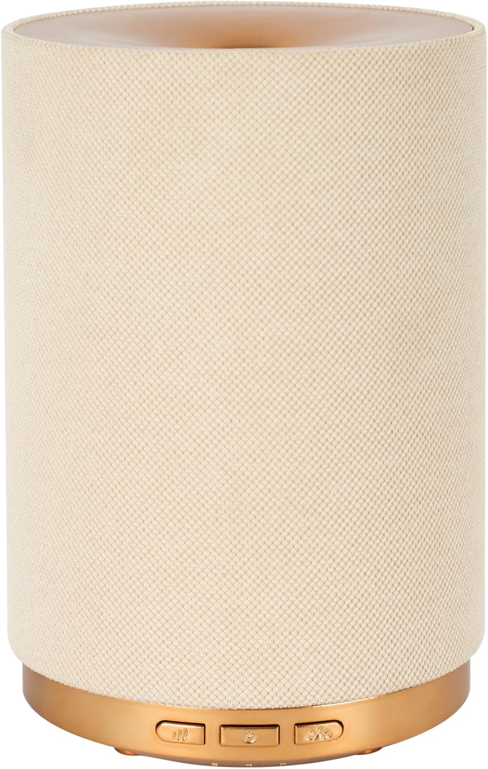 Fabric Essential Oil Diffuser, 110ml Aroma Diffuser with Night Light, 2 Mist Modes, 3 Light Settings, 4 Timer Modes, Auto Shut-Off, for Home Office Bedroom Decor