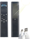 BN59-01385A Solar Voice Remote Replacement for Samsung TVs (2018-2025 Models) Universal Compatible with Smart, Neo OLED, The Frame, Crystal UHD 4K/8K TVs Rechargeable via Solar USB-C, 4 Shortcut Keys