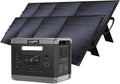 SolarPlay 2400W Portable Power Station, 2160Wh Large Capacity Solar Generator with 2x200W Solar Panel, BMS Emergency Power Station for Home Backup, Camping, Outdoor Battery Backup