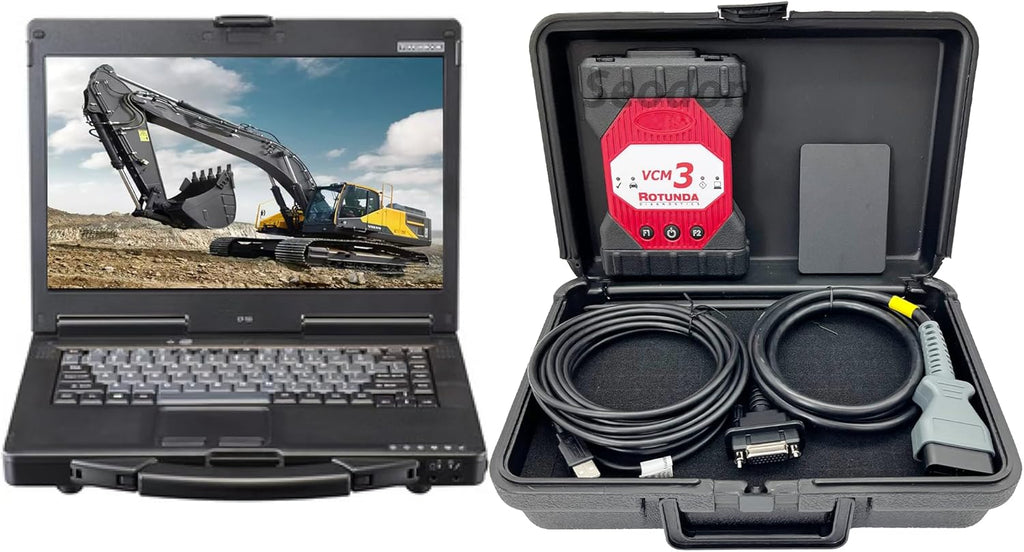 VCM3 IDS VCM3 Professional Diagnostic Fault Detector Programming Device Supports CAN-FD DOIP with Software (VCM3 with Laptop (CF53))