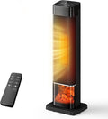 Manastin Space Heaters for Indoor Use, Electric Heaters with Remote, Adjustable Thermostat, 120° Oscillation, 24H Timer, Child Lock & Safety Protection, Portable Heater for Large Room, Office, Garage