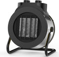 1500W Electric Space Heater with 90 Adjustable Angle, Overheat Protection, Heater for Garage, Office, Indoor Use
