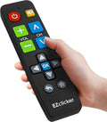 Big Button Universal TV Remote (Black) Simple Easy to Use, Great for Seniors, Works with Major TV Brands (2xAAA Batteries Not Included)