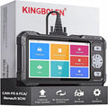 KINGBOLEN OBD2 Scanner S608, 2025 Bidirectional Scan Tool for ABS/SRS/Transmission/Enigne, 9 Reset Oil Brake DPF Bleed Gear Injector Throttle BMS SAS, CAN FD & FCA/Renault SGW, Lifetime Free Update