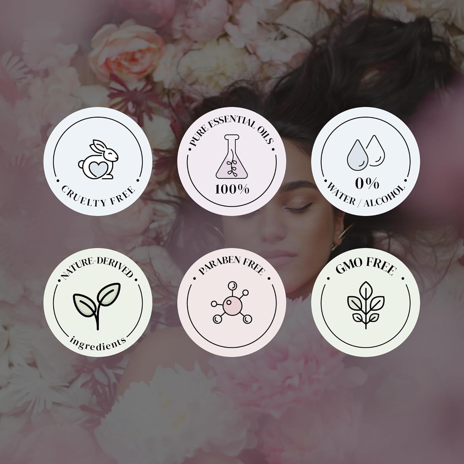 Vintage Bloom Essential Oils for Diffusers for Home, Nature-derived Peony Essential Oil, Long-Lasting & Family-Friendly Diffuser Oils Scents, IFRA Certified, Cold Air & Ultrasonic- 0.33 oz