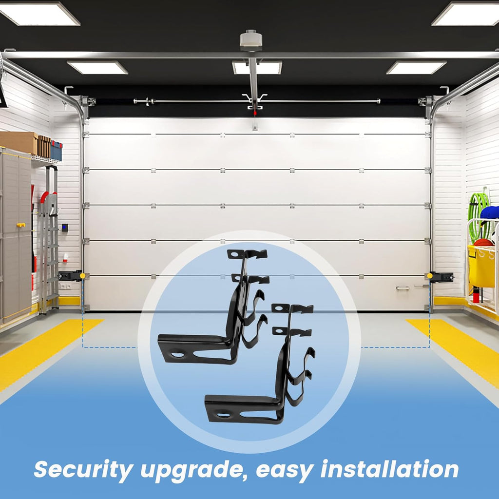 41A5034 Garage Door Sensor with Brackets, Replacement for Chamberlain Liftmaster Craftsman Garage Door Sensors, Compatible with Liftmaster Chamberlain Craftsman Garage Door Openers Made After 1997