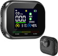 6 in 1 Carbon Monoxide Detectors Plug in, Natural Gas Detector & Carbon Monoxide Detector & Battery Backup, HD Digital Display Monitors CO, Gas, Temp, Humidity, Smoke Alarm for Travel Home, RV