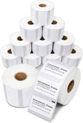 Aegis Adhesives - 2-1/4" X 1-1/4" Replacement for DYMO 30334 (12 Rolls/12000 Labels) Direct Thermal UPC Barcode Labels - Compatible with LabelWriter 450, 450 Turbo, 4XL Printers (NOT 550, 5XL)