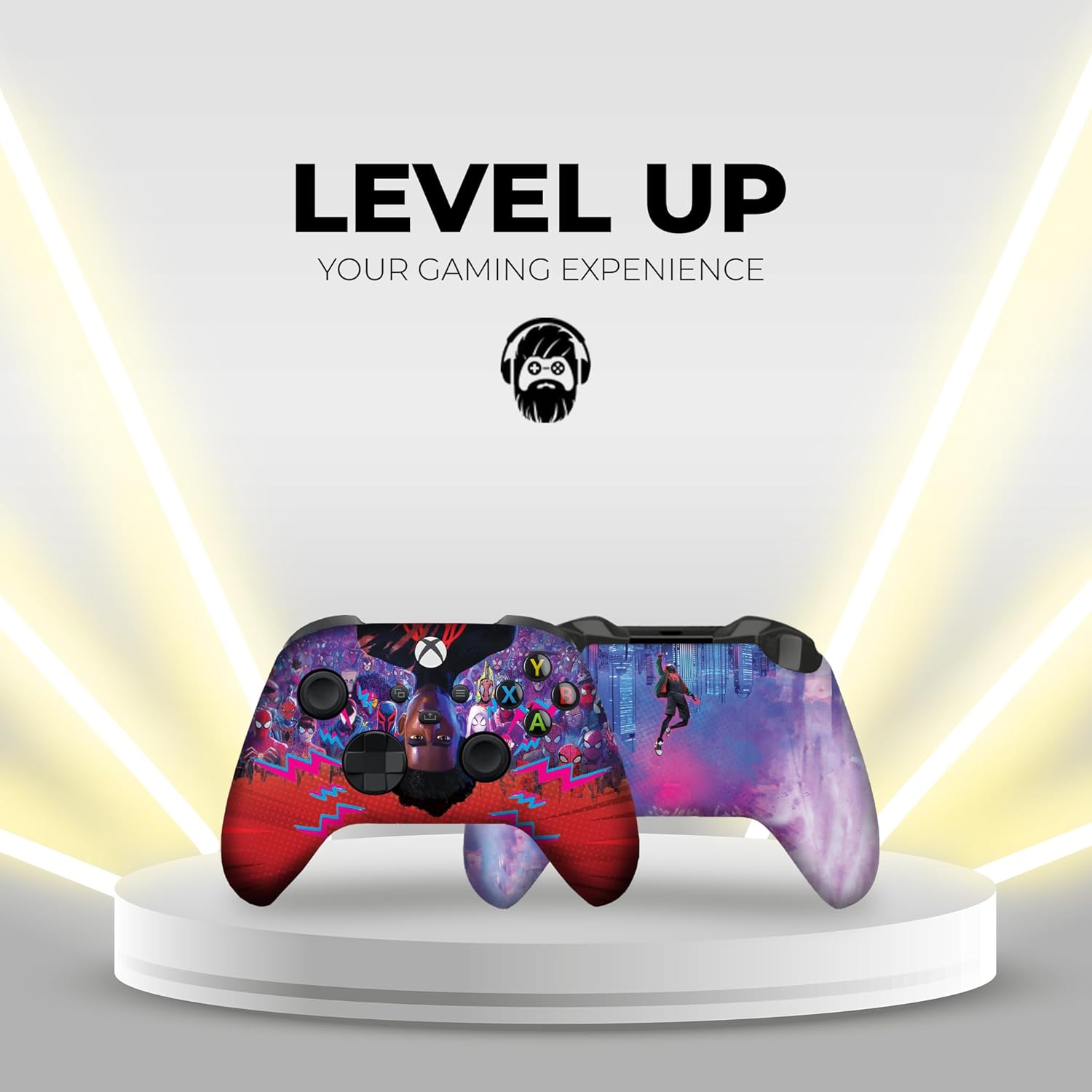DreamController Milles Moralles Spiidervers Custom X-box Controller Wirelless compatible with X-box One/Series X/S Proudly Customized in USA with Permanent HYDRO-DIP (NOT JUST A SKIN)