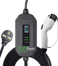 PRIMECOM Level 2 Electric Vehicle (EV) Charger (220V / 240Volt, 16Amp) Portable EVSE Smart Electric Car Charger, 30', 40', and 50 Feet Lengths (NEMA 6-30P, 50 Feet)