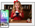 Magic Frame[AI Photo Motion] – 10.1" Full HD WiFi Digital Picture Frame, Old Photo Alive, Unlimited Cloud Storage, Digital Photo Display with Easy Setup, Christmas Gift for Mom