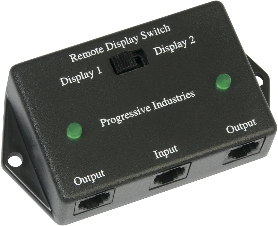 Progressive Industries EMS-RDS Remote Digital Switch & Display, Black, Universal