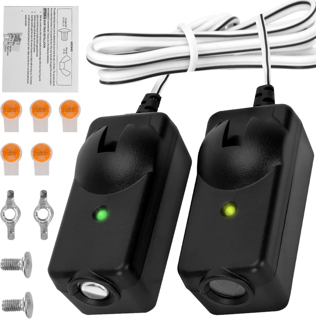 41A5034 Garage Door Sensor Replacement Compatible with Liftmaster, Craftsman, Chamberlain Openers Made After 1997, 41A5034 Garage Safety Sensor Kit Replace G801CB-P, No Bracket