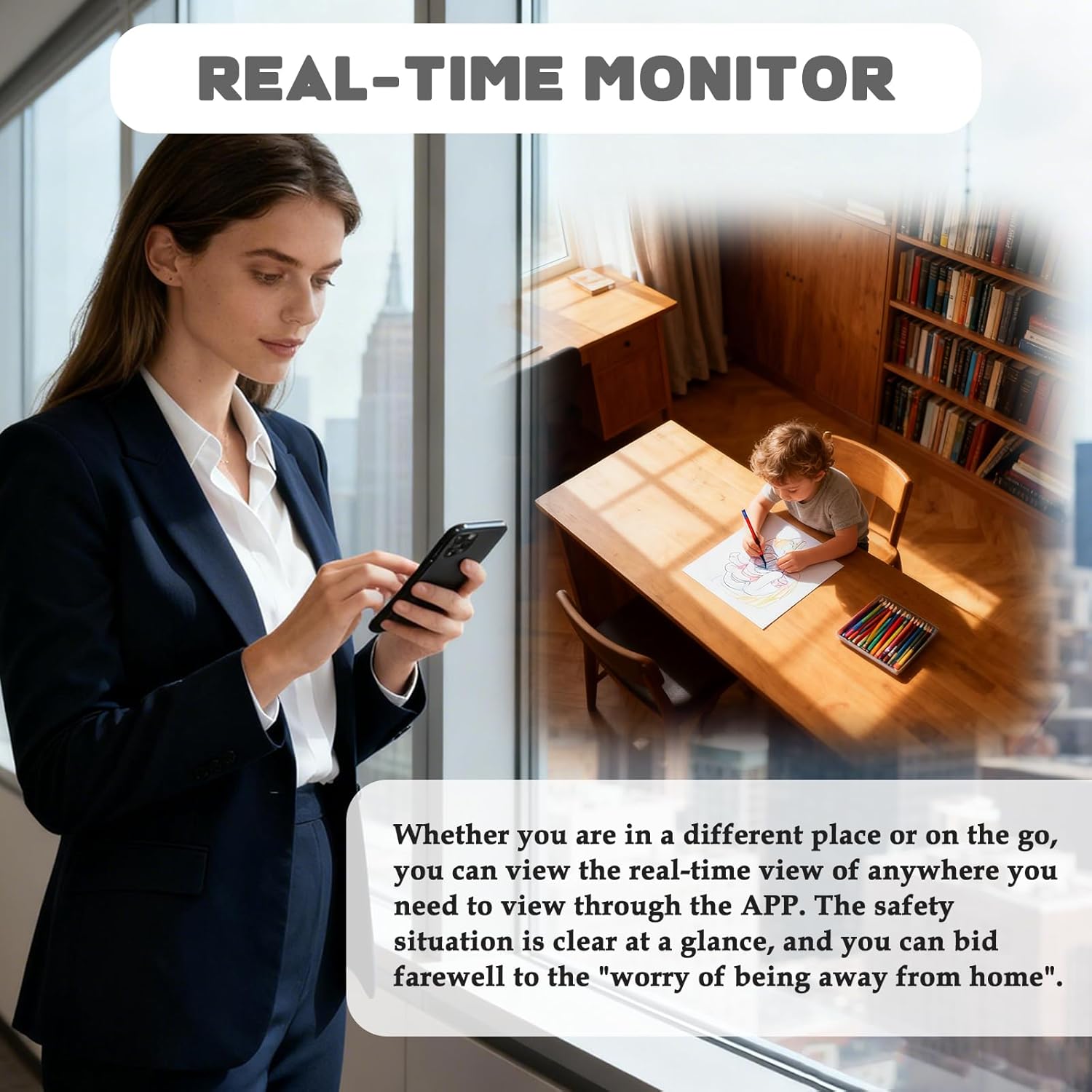 Smoke Detector Hidden Camera Wireless Spy Nanny Cam 1080P FHD WiFi Cameras with Real-Time View Motion Detection Night Vision for Home Indoor Security No Audio