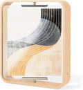 Umbra Table Picture Frame, Double-Sided Picture Frame for 20 x 25 cm Photos, Wood, Natural