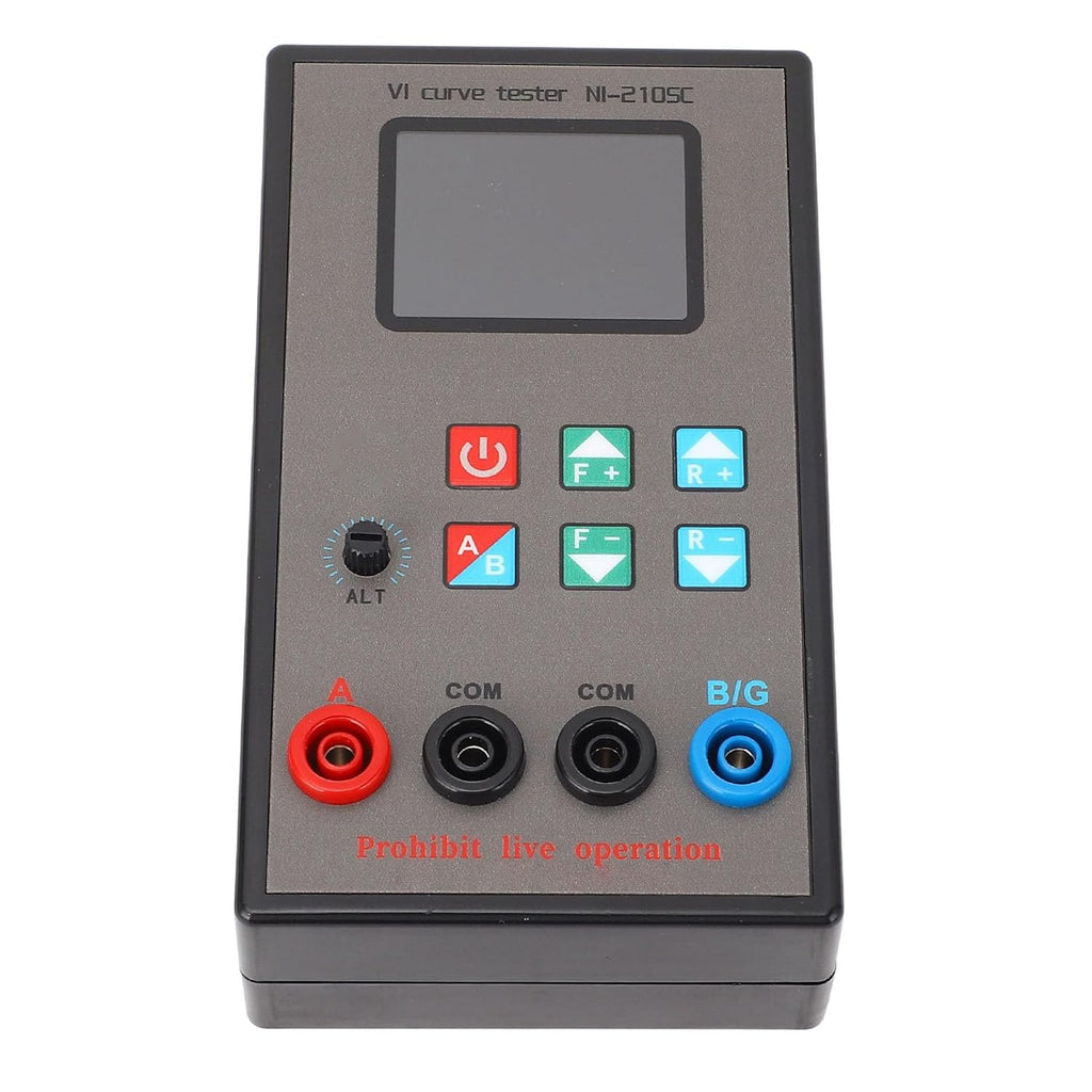 Walfront VI Curve Tester, Double Channel Circuit Board Tester with Color Screen, 18 Frequency Settings and 9 Impedance Levels, Rechargeable Li Battery 3000mAh for Circuit Analysis
