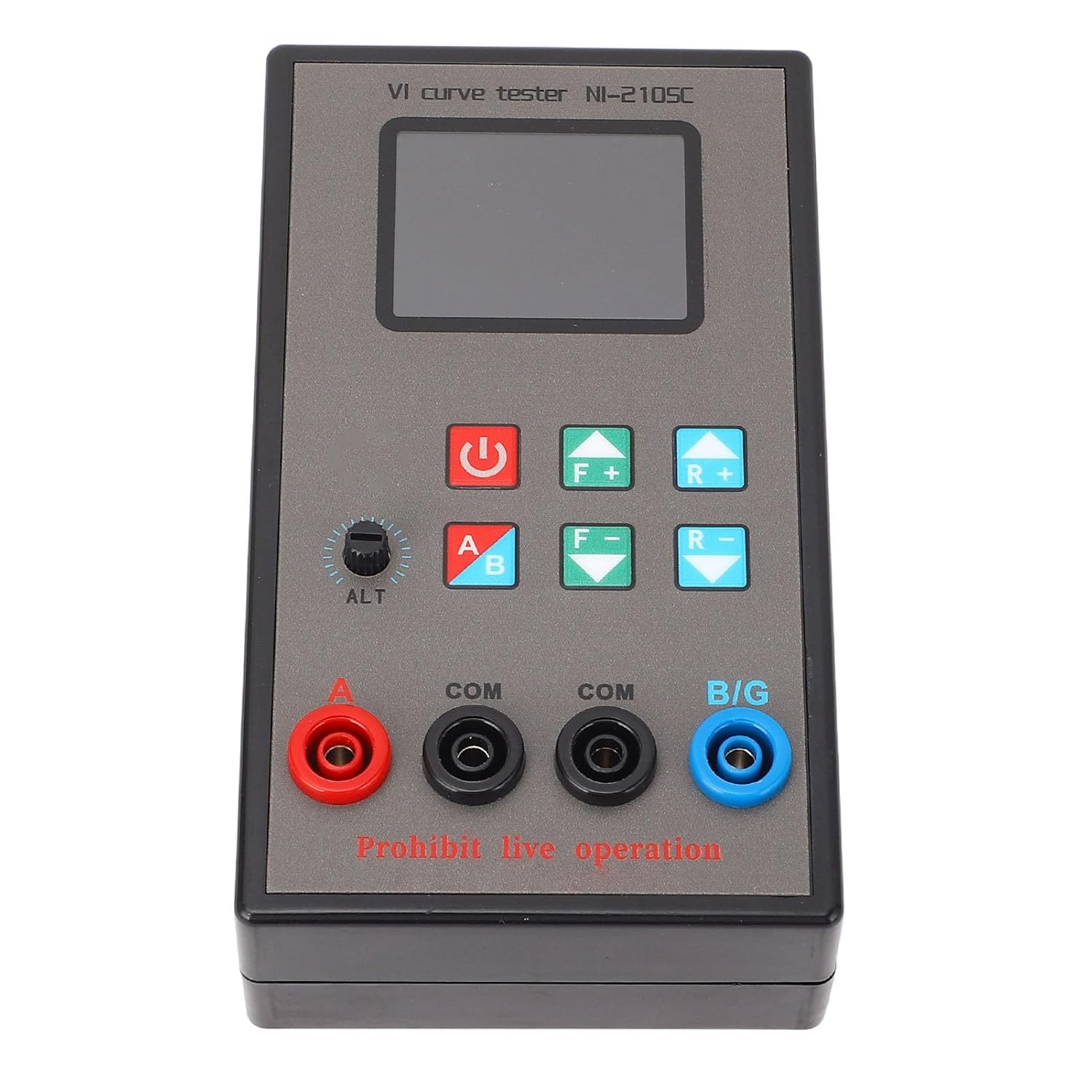 Walfront VI Curve Tester, Double Channel Circuit Board Tester with Color Screen, 18 Frequency Settings and 9 Impedance Levels, Rechargeable Li Battery 3000mAh for Circuit Analysis