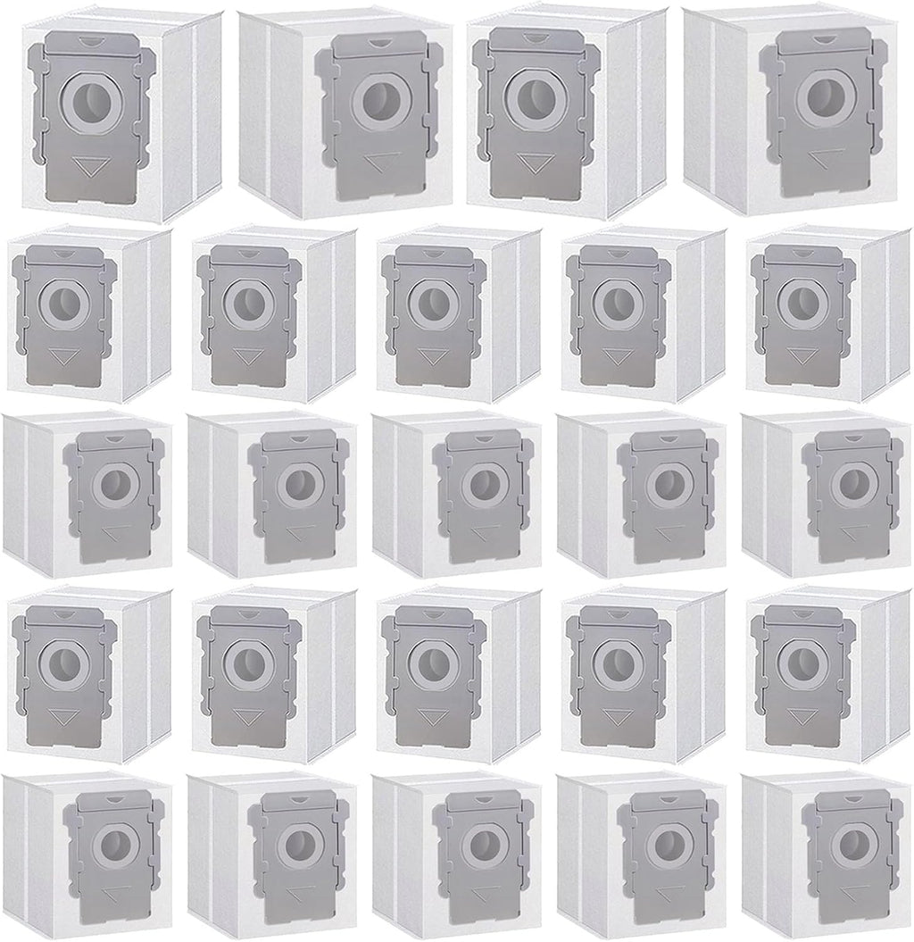 24 Pack Vacuum Bags Compatible with iRobot Roomba i7 i7+ i3 i3+ i8 i8+ j5+ i5+ i4 i4+ i1+ i6 i6+ j5+ j7 j7+ s9 s9 Plus Bags Automatic Dirt Disposal Bags