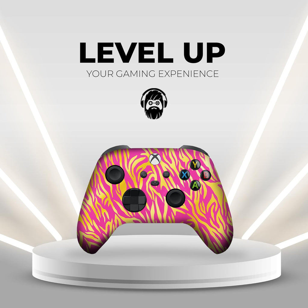 DreamController Nobility Tiggger Custom X-box Controller Wireless compatible with X-box One/Series X/S Proudly Customized in USA with Permanent HYDRO-DIP Printing (NOT JUST A SKIN)