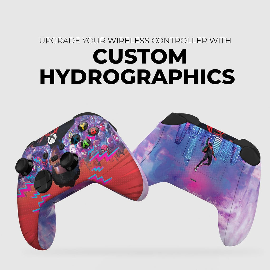 DreamController Milles Moralles Spiidervers Custom X-box Controller Wirelless compatible with X-box One/Series X/S Proudly Customized in USA with Permanent HYDRO-DIP (NOT JUST A SKIN)