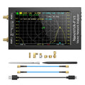 Seesii NanoVNA-F V3 Vector Network Analyzer, [Upgraded] 1MHz-6GHz 4.3 Inch HF VHF UHF VNA Antenna Analyzer, Measuring S-Parameter Voltage SWR,Phase,Delay,Smith Chart,RTC Real-time,801 Scan Points