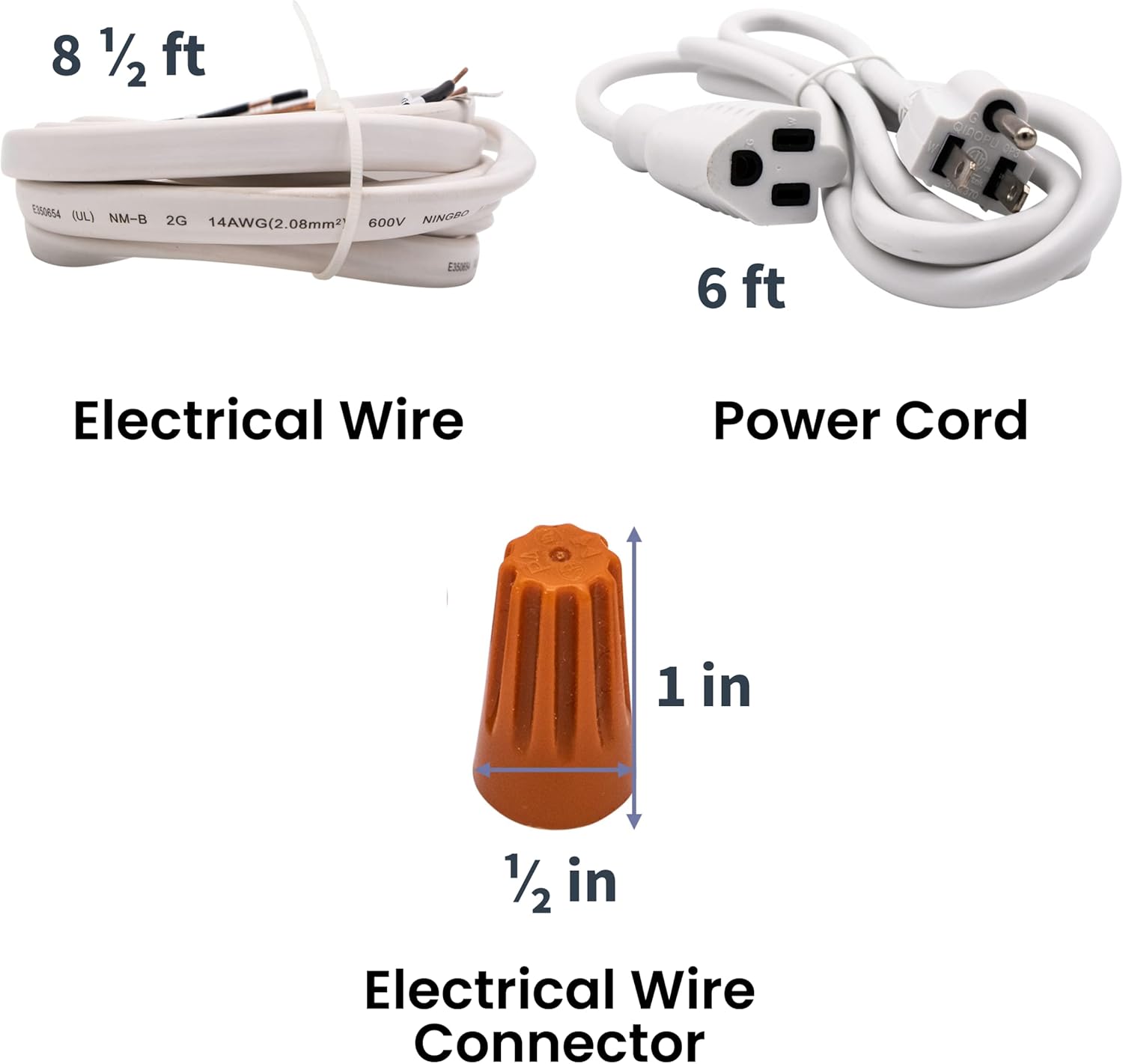 In Wall Cable Management Kit - Hide Wires Wall Mount TV Kit with Wall Cable Pass Through, Complete Cord Hider for Wall Mount TV