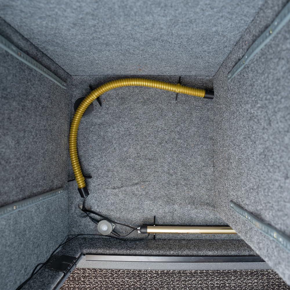 Lockdown Golden Rod Dehumidifier, 12"-36", Vermiculite Filling, for Moisture Removal, Gun Safe Maintenance