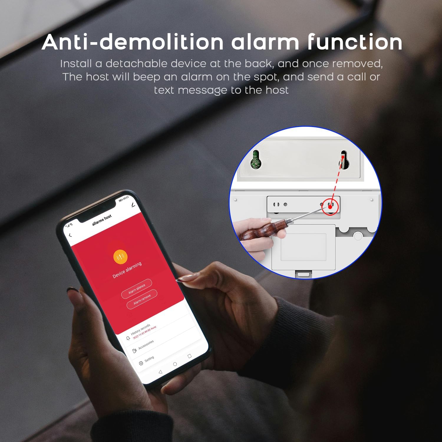 PGST Home Security System,12 Pieces Wireless Alarm System with Door Alarms,Motion Detector,Loud Siren,4G Calling/Phone App Alerts,Compatible with Alexa&Google for Home,Villa,Apartment,No Monthly Fee