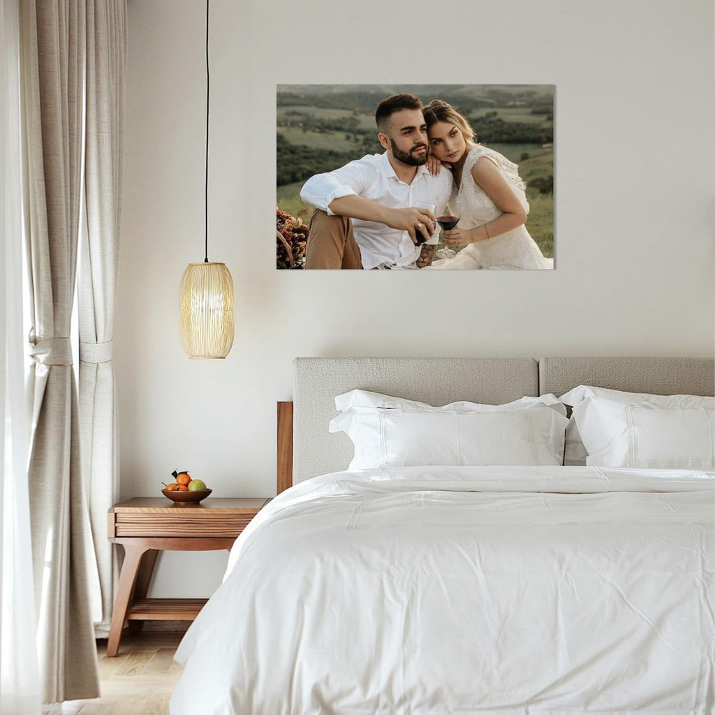 YXIMOX Custom 12" x18" Art Print on Premium Canvas, Personalized with Your Image or Design, Large Wall Decor for Living Room, Office, Bedroom, Custom Canvas Artwork(12"x18",Unframe)