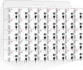 Cell Phone Storage Locker 40 Slots Acrylic Material with Door Locks and Keys, Wall-Mounted Cell Phone Storage Cabinet for Office Classroom Gym Firms, Lockers for Storage, Clear (Large 40 Slots)
