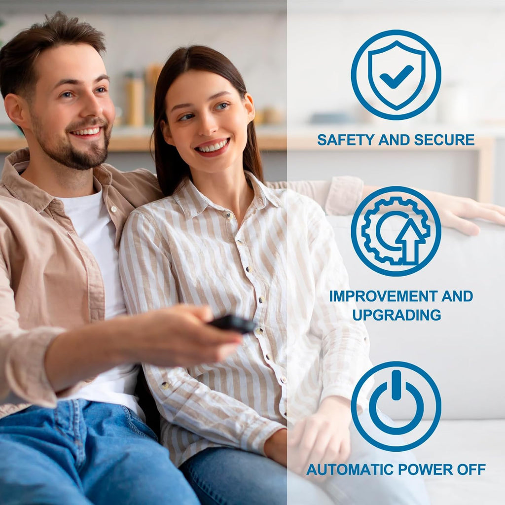 Smart Overflow Detection Sensor - Water Overflow Alarm with Real-Time Alerts for Home, Office & Basement Protection
