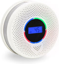 1Pack Upgraded Interlinked Smoke Carbon Monoxide Detector, Battery Powered&Wireless Interconnected Smoke and CO Alarm, Transmission Range of Over 820 ft (Includes Battery)